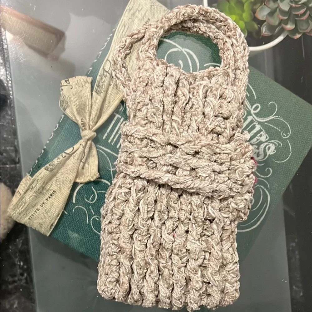 Handmade Crochet Spa 2pc spa set: Washcloth, Scrubbie